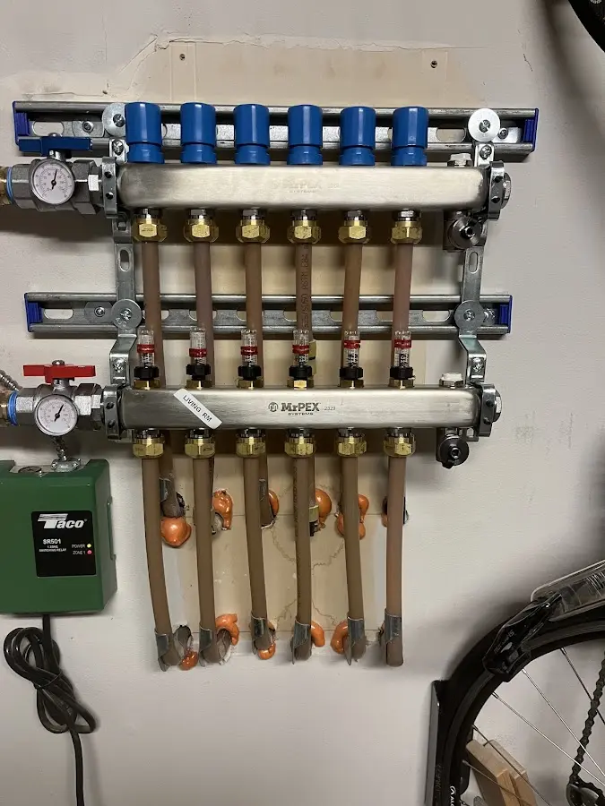 Plumber performing Leak Detection at a residential property in Loughman